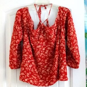 🧡💛 MOVING SALE!!!               Mossimo Strappy Blouse